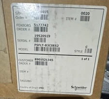 Schneider Invensys Foxboro IDP10-AF2C01F-L1/PSPLT-B3COE52 Diff Transmitter