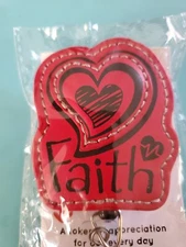 NEW Chala "FAITH" Keychain, Purse Charm, Key Chain: A token of Appreciation 