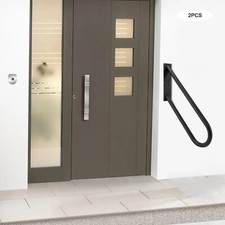 2PCS Disability Grab Rail Outdoor Safety Rail Mobility Handrail For Steps Access