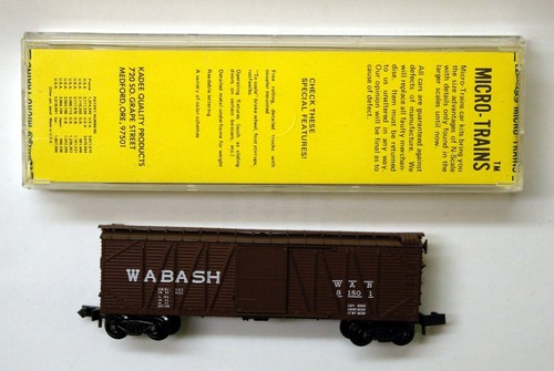 MTL Micro-Trains 28251 (28050) Wabash WAB 81501 40 pies madera boxcar R | Zustand: New