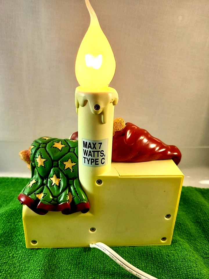 Lâmpada de contagem regressiva de Natal Avon 2008 dias até o advento do urso de Natal - Imagem 4 de 4