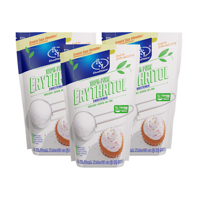 Erythritol Sweetener 100% Pure Granular  Non-GMO All Natural Sweetener 3pk 32oz
