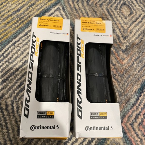 Continental Grand Sport Race 700x25 Set Of 2 New