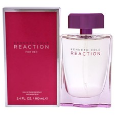 Kenneth Cole Reaction Womens Eau de Parfum Spray Fragrances 100 ml 3.4 FL Oz NIB