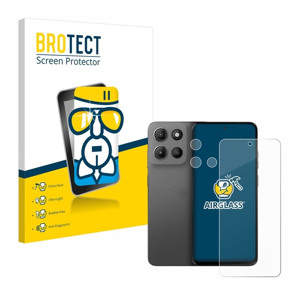 Panzerfolie Schutzglas FüR Motorola Moto G15 (Display+Kamera) Displayschutz-image