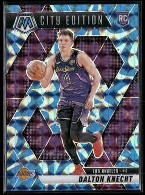 2024-25 Panini Mosaic Dalton Knecht #271 Reactive Blue Mosaic
