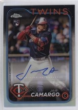 2024 Topps Chrome Update Auto Refractor 303/499 Jair Camargo #AC-JAC Auto 14md
