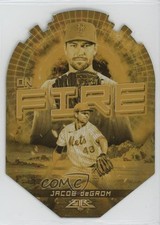 2022 Topps Fire En Fuego Gold Minted Jacob deGrom #EF-19 19n6