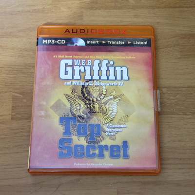 Top Secret A Clandestine Operations Novel By: W.E.B. Griffin AudioBook MP3-CD --