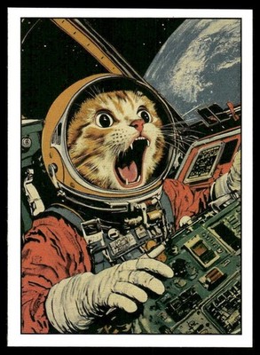 Cats in Space 2025 Astronaut Promo Card (NM)