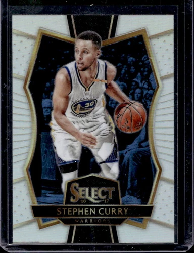 2016-17 Select Stephen Curry Silver Prizms Premier #161 Warriors