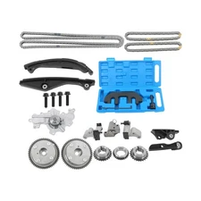 Timing Chain Kit Water Pump Cam Gear Tool For Ford Explorer Flex Police 3.5L