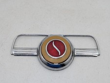 VINTAGE 1946 STUDEBAKER HORN RING BUTTON EMBLEM STEERING WHEEL TRIM USED PART