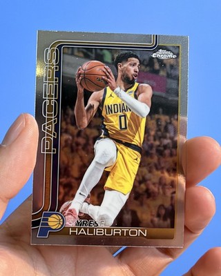 2025-26 Topps Chrome Update Tyrese Haliburton #18 Pacers
