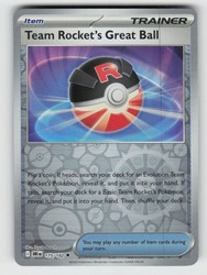 Team Rocket's Great Ball 175/182 Destined Rivals Reverse Holo