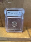 ICG 1945 MS64 Mercury Dime 90% Silver