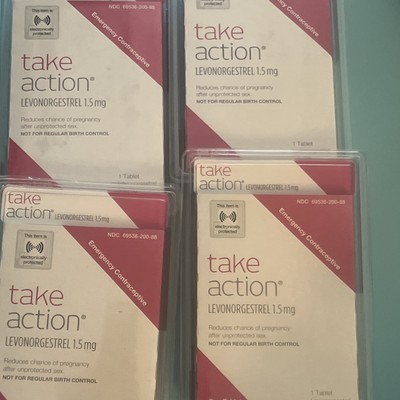 Take action Contraceptive Pill-  lot of 4