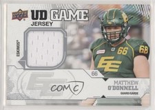2019 Upper Deck CFL UD Game Jerseys Matthew O'Donnell #GP-MO 0p0t