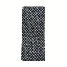 1Pc Exfoliating Washcloth Back Scrubber for Shower for Men Silver-Ion Multi-Func
