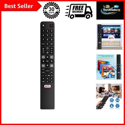 TCL TV Fernbedienung RC802N Ersatz Infrarot Universal Smart TV Steuerung