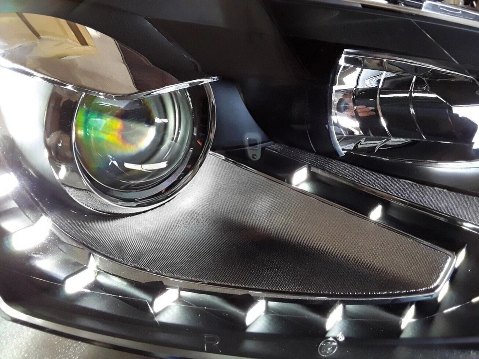 FARO PROIETTORE per VOLKSWAGEN VW POLO 6R 6C 09-17 nero SET sinistro destro H7 - Immagine 4 di 4