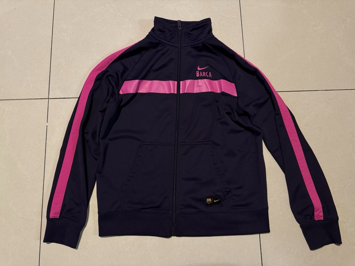 Nike FC Barcelona 16/17 Training Jacket Purple Youth XL Soccer