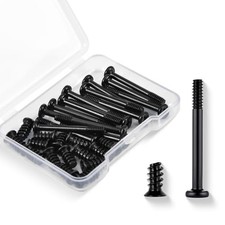 30PCS Computer PC Fan Screws Kit for Computer Cooling Fan Mount with Long 
