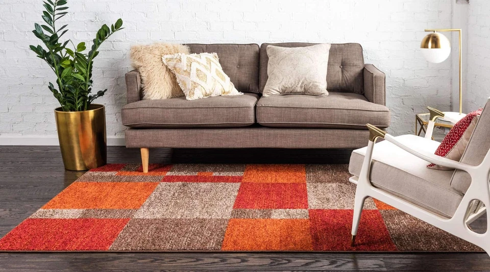 Tapete de Área Coleção Outono - Providence (7' 10" x 10' Retângulo, Multi/Bege) - Imagem 3 de 4