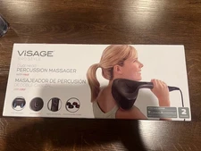 Visage Pro Style Dual Head Percussion Massager- New Open Box Never Used