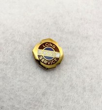 VINTAGE ESSO PIN BADGE LONG SERVICE AWARD PETROLEUM Co Ltd 9ct GOLD FRONT