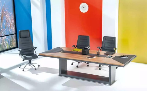 Moderner Konferenztisch Tisch Besprechungstisch Luxus Tische MöBel Holz-image