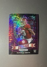 2021 Panini Prizm Draft Picks - Crusade Devonta Smith #165 Purple Pulsar...