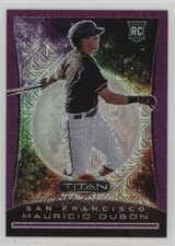 2020 Panini Chronicles Titan Purple Mojo /75 Mauricio Dubon #23 tx9