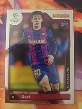 2021-22 Topps Merlin Chrome UEFA Gavi RC Refractor Rookie #107 Barcelona