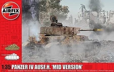 Airfix 1/35 Panzer IV Ausf H Mid Version Tank (Reintroduced) - #1351