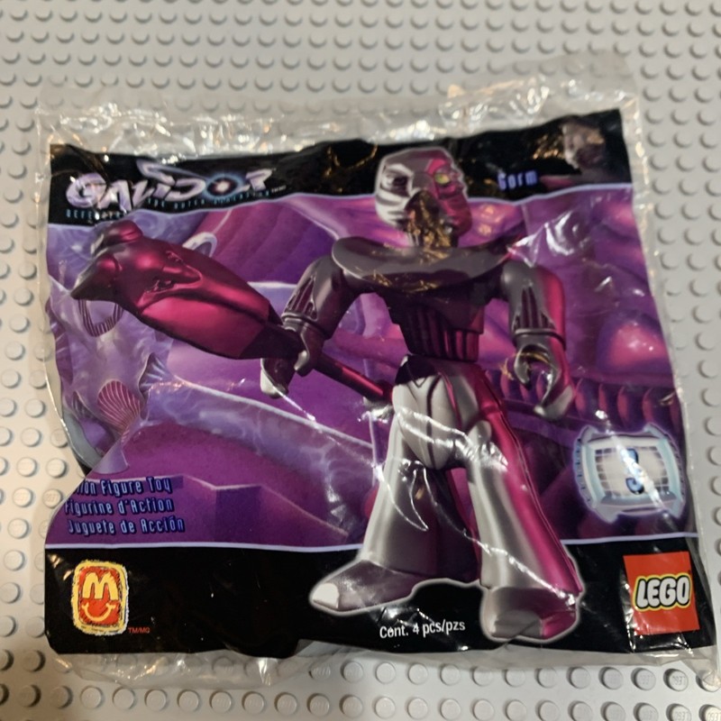 Lego McDonald's Happy Meal Galidor GORM Polybag Set 4043 #3 Brand New Sealed