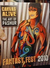 Canvas Alive The Art Of Pashur Issue 1 Fantasy Fest 2010