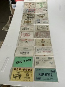 40 Vintage QSL Cards Lot - USA - Rare Ham Radio Collection