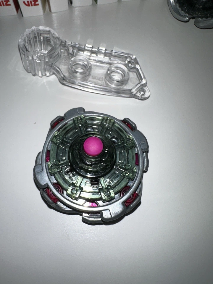 Jade Jupiter S130RB Beyblade Takara Tomy refuerzo aleatorio volumen 8 Metal Fury Foto 2 de 3