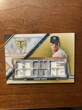 2021 Topps Triple Threads Aaron Judge “HOME COOKING” #5/9 Game Used- Yankees