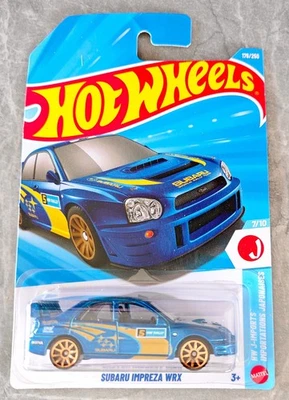 HOT WHEELS 2026J - SUBARU IMPREZA WRX BLUE - HW J-IMPORTS 7/10 - Image 1 of 2