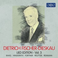 Dietrich Fischer-Dieskau - Lied Edition Vol.3 (Orfeo) | Audio-Cd | CD | 2020