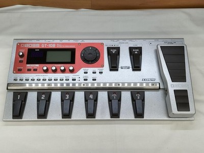 BOSS GT-10B Bass Multi Effects Processor Pedal Board w/ Power Supply Tested