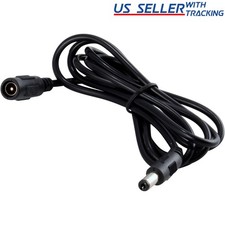 5ft DC Power Extension Cable 5.5mm x 2.1mm Ma...