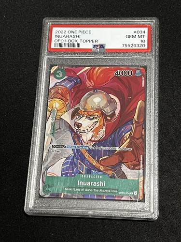 Inuarashi (Box Topper) graded PSA 10 for sale on eBay