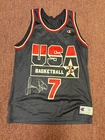 Larry Bird Signed USA Basketball Jersey Beckett Cert