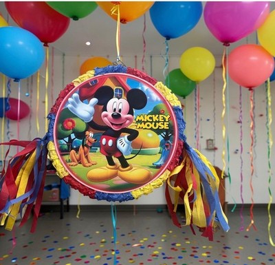 Mickey Mouse Pinata..Party Game Decoration Free Shipping