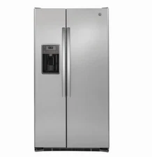 GE 36" Counter Depth 21.9 Cu. Ft. Side by Side Refrigerator - GZS22DSJSS