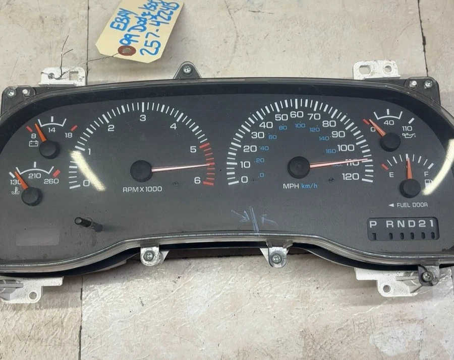 1999 DODGE RAM 1500 2500 3500 Speedometer Instrument Cluster Tachometer *146K* - Изображение 2 из 4