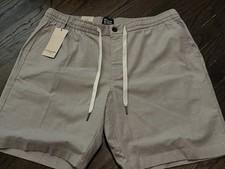 NWT SCOTCH SODA Drawstring Short Tannin Beige Mens Size XL 88